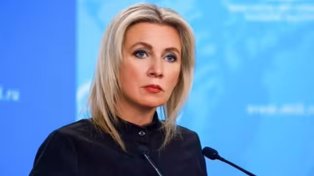 María Zajárova, portavoz del Ministerio de Asuntos Exteriores de Rusia