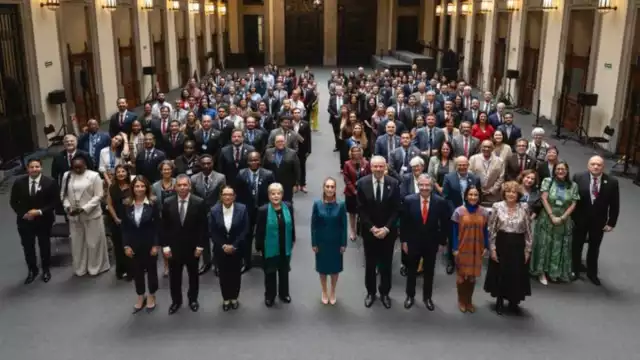 La Reunión Ministerial de América Latina y el Caribe para contribuir a la acción climática se llevó a cabo en Palacio Nacional