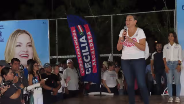 Cecilia Patrón, candidata a alcaldesa de Mérida