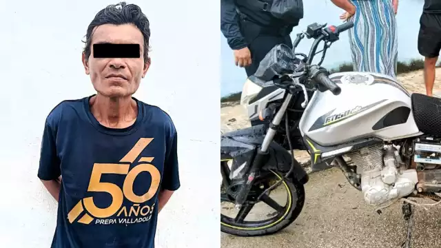 El presunto ladrón fue trasladado al  Centro de Detención Municipal