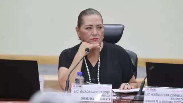 Guadalupe Taddei, consejera presidenta del INE