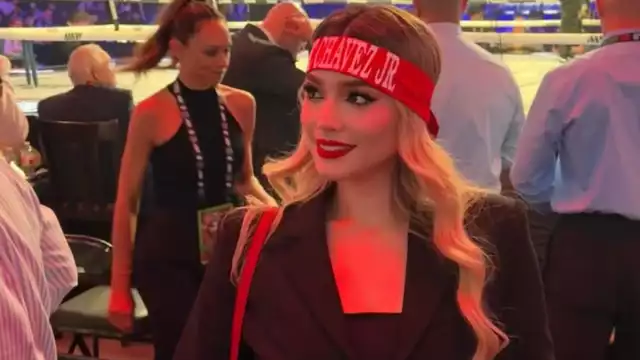 Nieta del Chapo Guzmán subió foto con Julio César Chávez Jr.