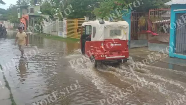 Vecinos de San Antonio Cárdenas denunciaron el abandono del Ayuntamiento ante las inundaciones que afectan a sus calles.