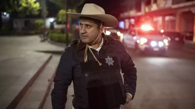 Carlos Manzo, alcalde de Uruapán