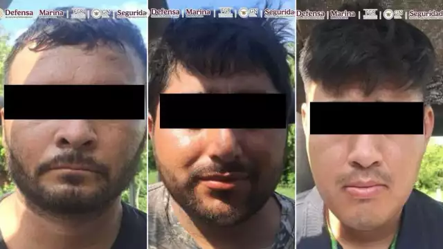 Los detenidos fueron trasladados a instalaciones federales, donde se definirá su situación jurídica