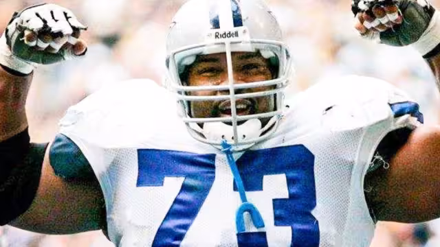 Larry Allen como jugador de Dallas Cowboys