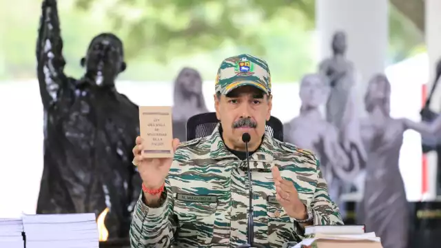 NIcolás Maduro, presidente de Venezuela