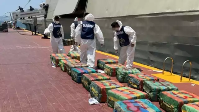 Este operativo se suma a los esfuerzos continuos de la Semar para combatir el narcotráfico en las zonas marítimas del país
