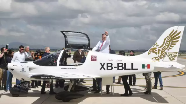 El anuncio se realizó en el Aeropuerto Internacional Felipe Ángeles (AIFA), donde el secretario Marcelo Ebrard encabezó la presentación del avión