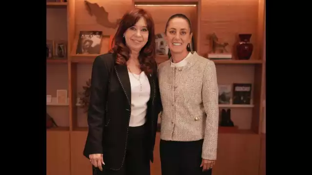 Desde Palacio Nacional, la presidenta Claudia Sheinbaum, expresó su solidaridad con Cristina Kirchner, expresidenta de Argentina