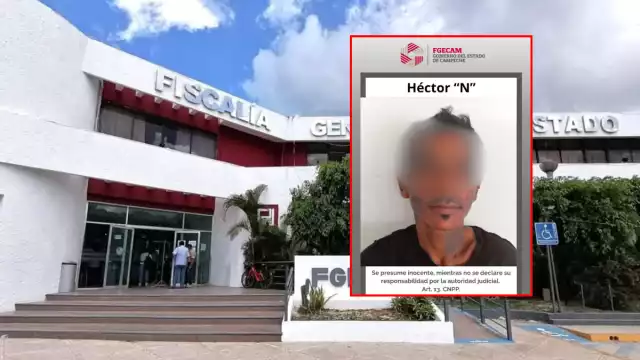 Héctor “N” fue vinculado a proceso por el delito de extorsión en el municipio de Candelaria, Campeche.