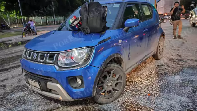 Un motociclista resultó gravemente herido tras ser embestido por un automóvil en la avenida Isla de Tris, en Ciudad del Carmen.