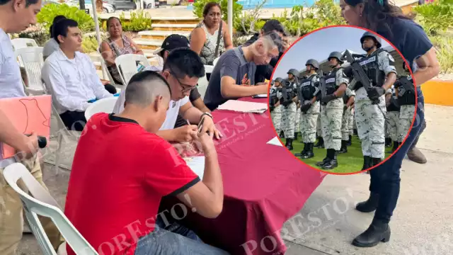 Desempleo orilla a carmelitas a enlistarse en el Ejército; ofrecen sueldo de 20 mil pesos