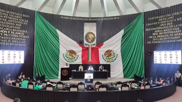 Así luce el Congreso del Estado de Quintana Roo