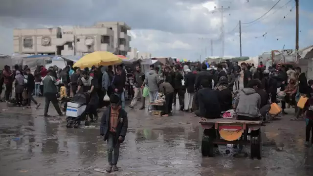 La ciudad de Rafah está situada en la frontera de la Franja de Gaza con Egipto