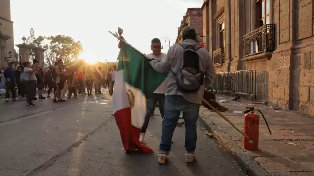 La marcha de este lunes simboliza la creciente frustración de la ciudadanía por la violencia que afecta al estado