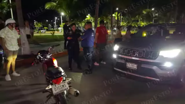 Fuga tras accidente de tránsito en Playa Norte termina con acuerdo