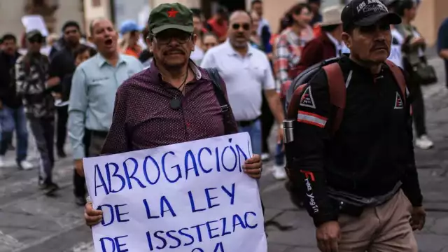 La Sección 22 de Oaxaca reiteró que no renunciará a la demanda central: la abrogación de la Ley del ISSSTE 2007