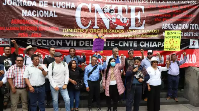 La dirigencia de la CNTE informó que la Asamblea Nacional Representativa sesionará para definir el rumbo de las movilizaciones