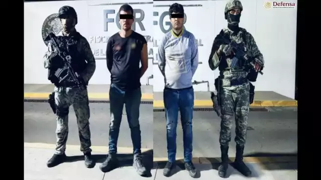 En Culiacán, Sinaloa fueron detenidos dos sujetos de la celular criminal “Los Mochomitos”