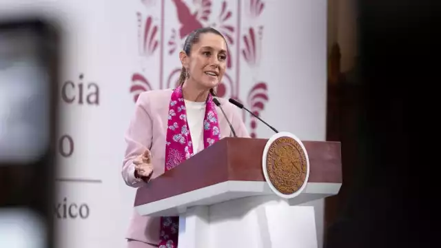 Claudia Sheinbaum Pardo, presidenta de México,