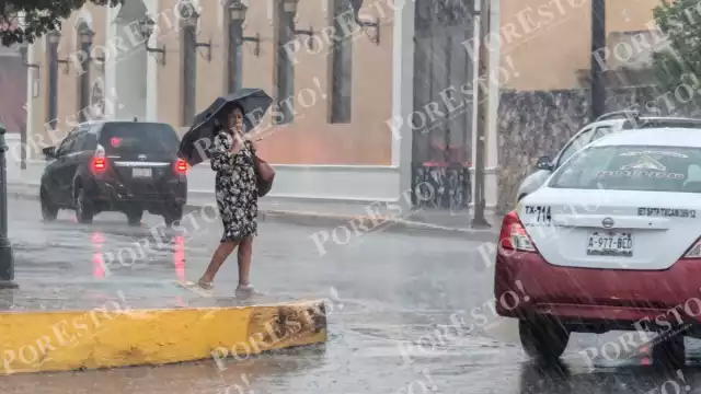 Ocho municipios de Campeche bajo pronóstico de lluvias; piden tomar precauciones