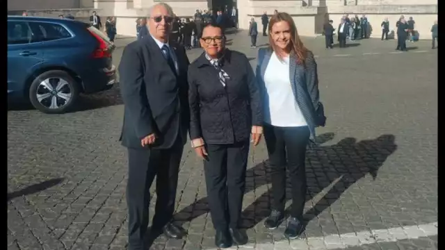 La secretaria de Gobernación, Rosa Icela Rodriguez, acude en representación del Gobierno de México al funeral del Papa Francisco en el Vaticano