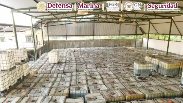 Las acciones se centraron en dos inmuebles ubicados en la Ranchería Oriente 3ª Sección del municipio de Comalcalco