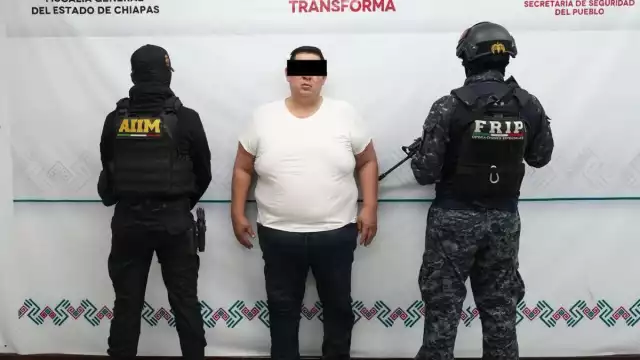 Con colaboración de Guatemala, capturan a “El Peque”, vinculado al CJNG y al cártel de Chiapas