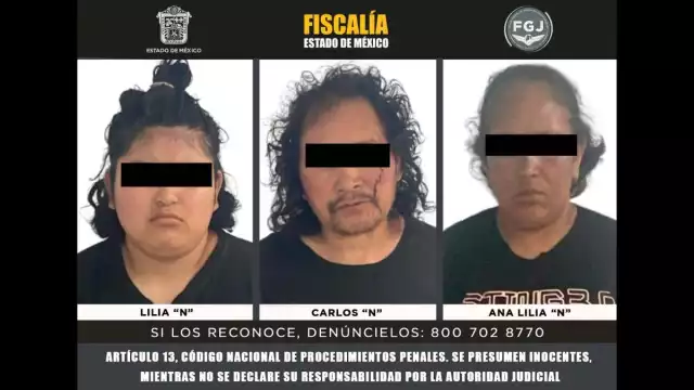 Un juez del Estado de México impuso prisión preventiva justificada a Carlos “N”, Ana Lilia “N” y Lilia “N”, señalados como responsables de la desaparición y homicidio de Fernandito,