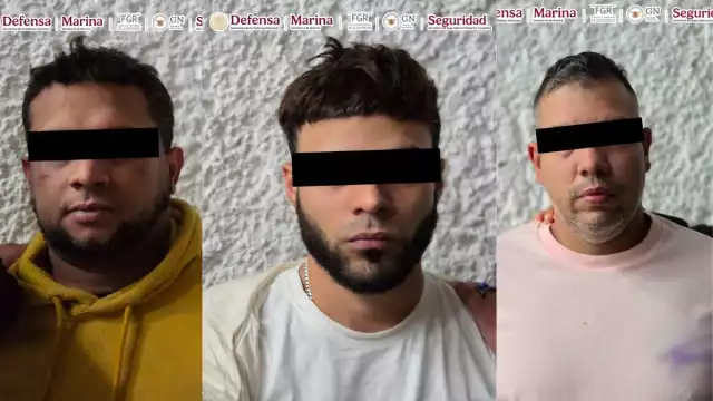 En la acción también fueron capturados dos colaboradores directos de “Nelson”, quienes formaban parte de la estructura criminal