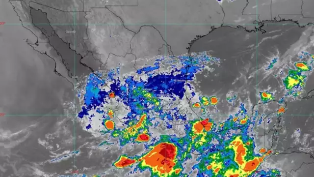 El Servicio Meteorológico Nacional pronistica lluvias torrenciales para los estados del sur del país