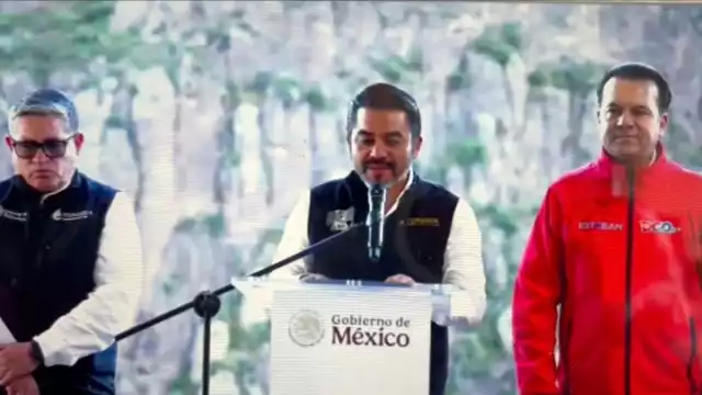 Efraín Morales, director de Conagua, dio el banderazo de arranque a la obra de la presa El Tunal II en Durango