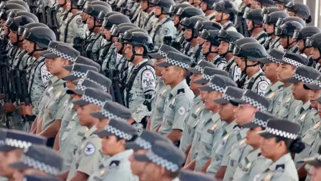 En varios estados del país, los elementos de la Guardia Naiconal superan a los de policías estatales