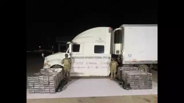 Semar precisó que el aseguramiento representa una pérdida de aproximadamente 426 millones 496 mil pesos