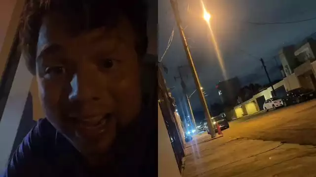 El sujeto amenazó con agredir a las personas que se estacionen frente a su vivienda