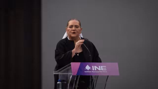 Guadalupe Taddei Zavala, consejera presidenta del Instituto Nacional Electoral (INE)