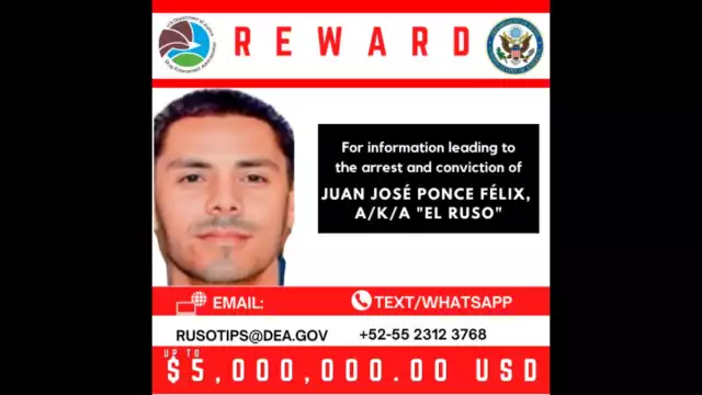 La inclusión de “El Ruso” en la lista de objetivos prioritarios se suma a la ofensiva de Washington contra el Cártel de Sinaloa