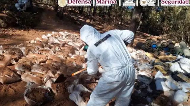 El operativo fue realizado por personal de Infantería de Marina en coordinación con el Gabinete de Seguridad