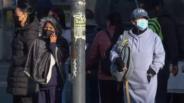 Se prevé que en las zonas altas de la capital las temperaturas desciendan entre 1 y 3 grados Celsius entre las 00:00 y las 08:00 horas.