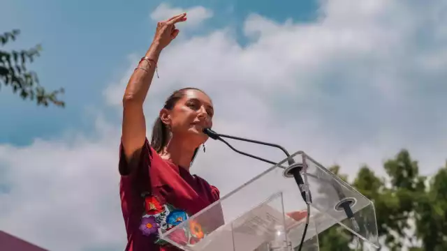 Claudia Sheinbaum se encuentra de regreso en Yucatán