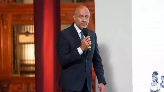 Jesús Antonio Esteva Medina, titular de la Secretaría de Infraestructura, Comunicaciones y Transportes (SICT)