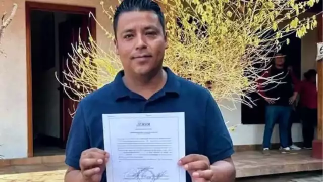Luis Hernández de Paz, escpó de la justicia luego de rendir protesta como alcalde de Santo Tomás de los plátanos en  el Estado de México