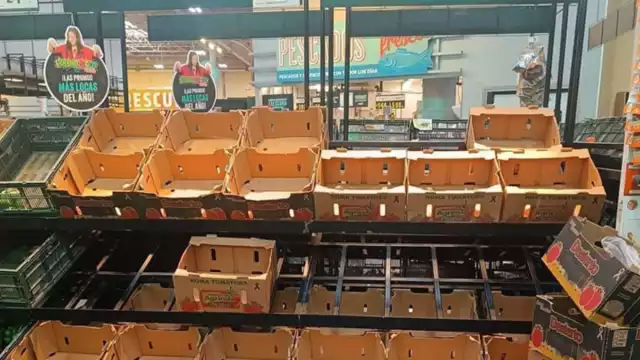 Así lucen algunos supermercados en Nuevo León