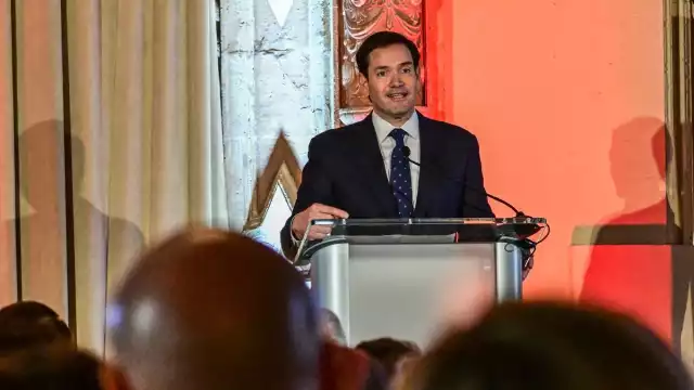 Marco Rubio,  secretario de Estado de Estados Unidos