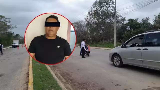 Policía municipal es asegurado en Calkiní por presunto cohecho.