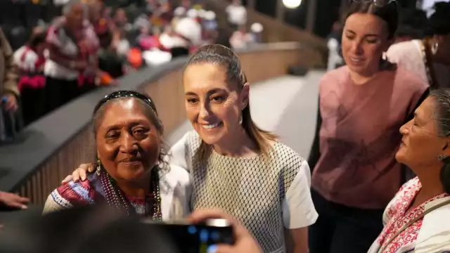 Este jueves la presidenta de México, Claudia Sheinbaum, inauguró la Cineteca de la Cuarta Sección del Bosque de Chapultepec