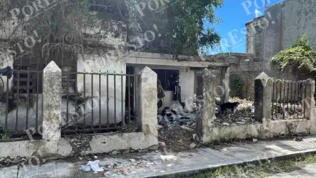 Vecinos de la colonia Concepción Durán Lanz, en Champotón, denunciaron un predio abandonado convertido en basurero y refugio de delincuentes.