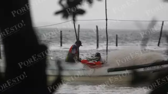 El puerto de Champotón permanece cerrado a la navegación ribereña por el evento de “norte”.