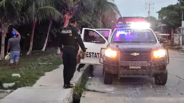 Una movilización policiaca se registró en la colonia Playón por un reporte de presuntos disparos.
